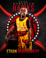 Hawks 8x10- E.Montgomery