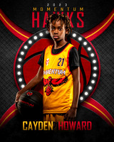 Hawks 8x10- C.Howard